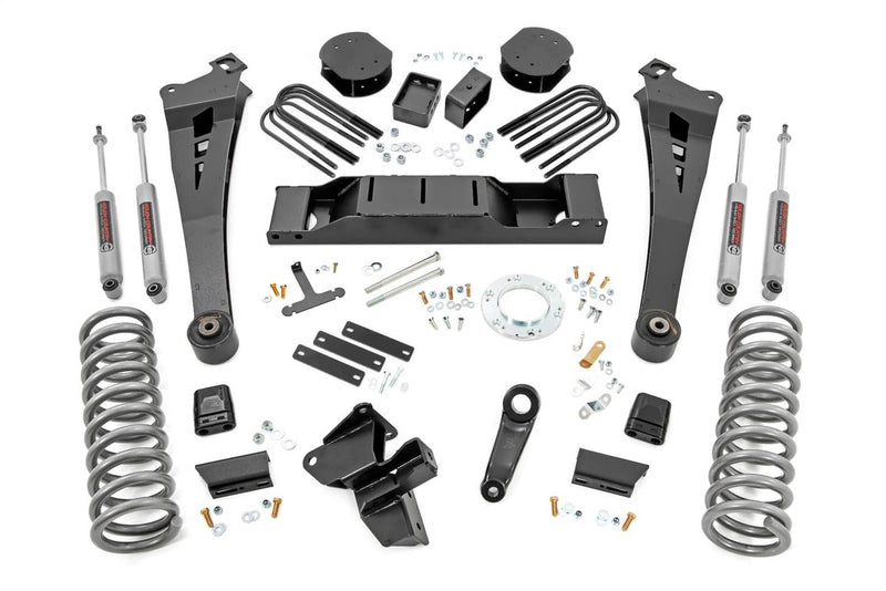 Load image into Gallery viewer, Rough Country 5 Inch Lift Kit, DRW, OE Rear Air - 2020-2024 Ram 3500