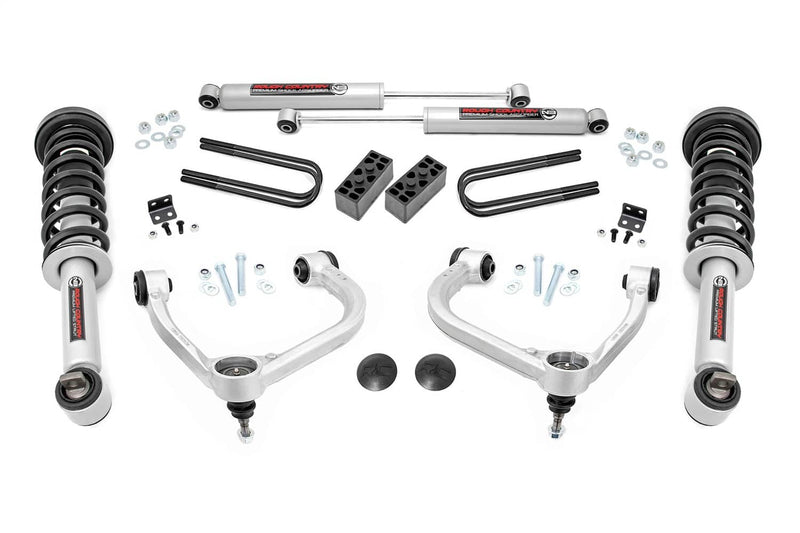 Load image into Gallery viewer, Rough Country 3 Inch Lift Kit, Forged UCA, N3 Struts - 2021-2025 Ford F-150