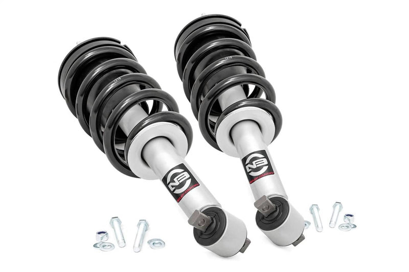 Load image into Gallery viewer, Rough Country N3 Leveling Struts, 2 Inch, Loaded Strut - 2007-2013 Chevrolet Silverado 1500 & GMC Sierra 1500