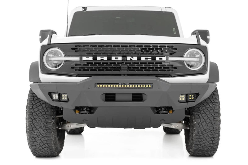 Load image into Gallery viewer, Rough Country Front Bumper, Modular, Full Wings - 2021-2026 Ford Bronco Raptor