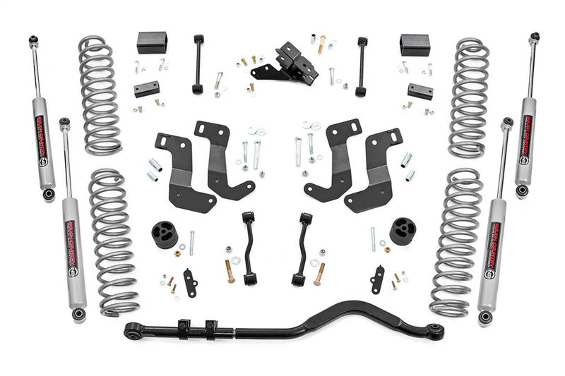 Load image into Gallery viewer, Rough Country 3.5 Inch Lift Kit, C/A Drop, 4-Door, EcoDiesel - 2020-2023 Jeep Wrangler