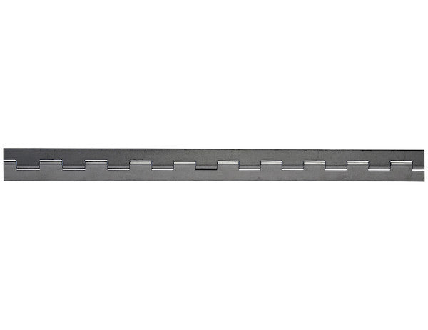 Load image into Gallery viewer, Steel Continuous Hinge .187 x 72 Inch Long with 1/2 Pin and 4.0 Open Width