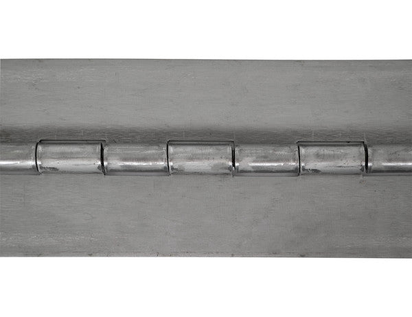 Load image into Gallery viewer, Steel Continuous Hinge .187 x 72 Inch Long with 1/2 Pin and 4.0 Open Width