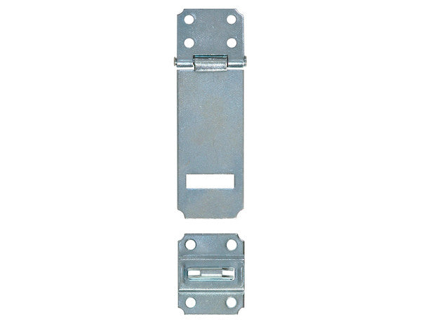 Load image into Gallery viewer, Hinged Security Hasp - 1.46 x 3.47 Inch - Zinc Plated