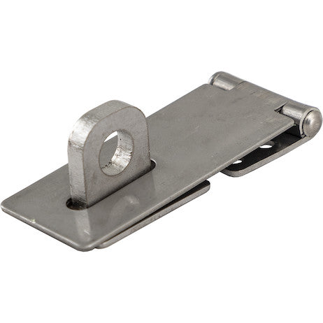Load image into Gallery viewer, Stainless Steel Universal Heavy-Duty Hinged Security Hasp, 1.44"W x 4.63"L