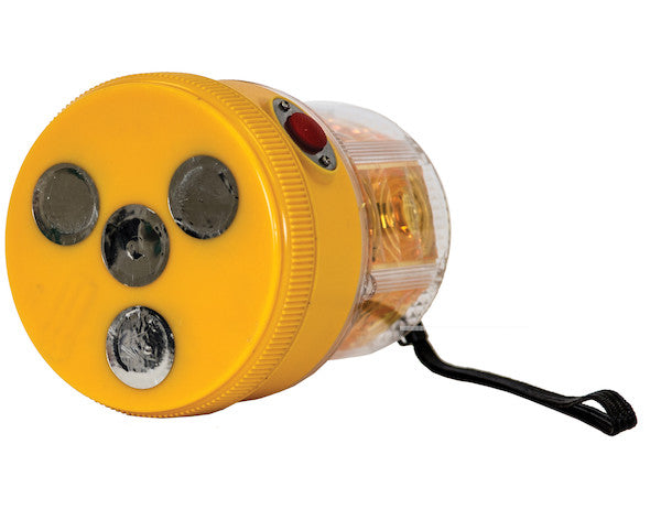 Load image into Gallery viewer, 5 Inch by 4 Inch Portable Amber LED Beacon Light