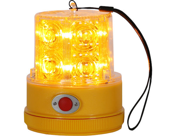 Load image into Gallery viewer, 5 Inch by 4 Inch Portable Amber LED Beacon Light