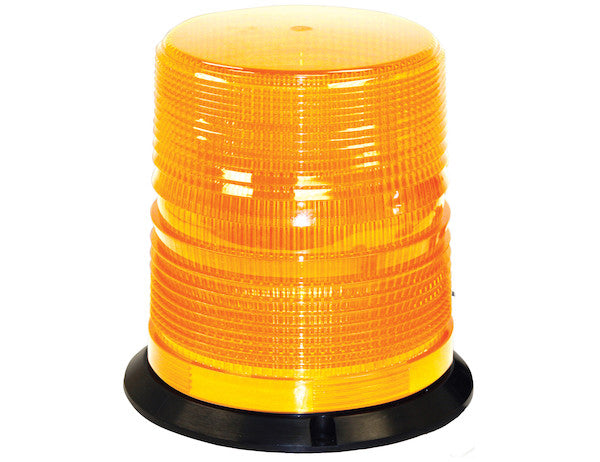 Load image into Gallery viewer, 6.5 Inch by 6.5 Inch Amber LED Beacon Light With Tall Lens