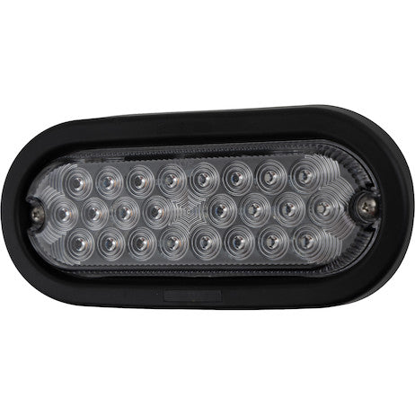 Load image into Gallery viewer, 6 Inch Quad Flash Oval Recessed Strobe Light - Amber/Green