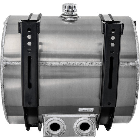 Load image into Gallery viewer, Side Mount Cylindrical Aluminum Reservoir With Rear Ports