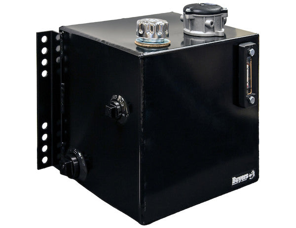 Load image into Gallery viewer, 15 Gallon Side Mount Steel Hydraulic Reservoir With 25 Micron Filter