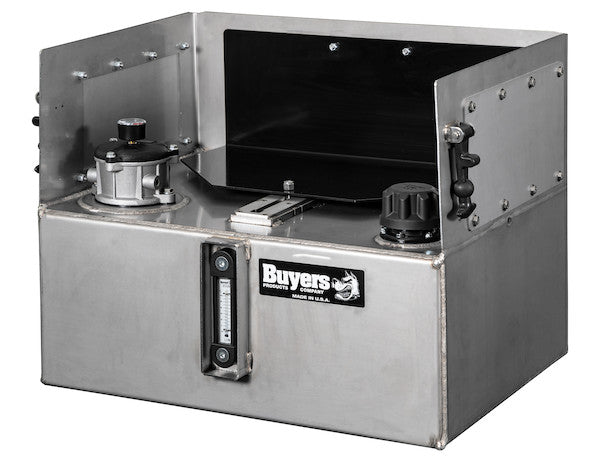 Load image into Gallery viewer, 15 Gallon Stainless Steel Hydraulic Reservoir - Compact Version