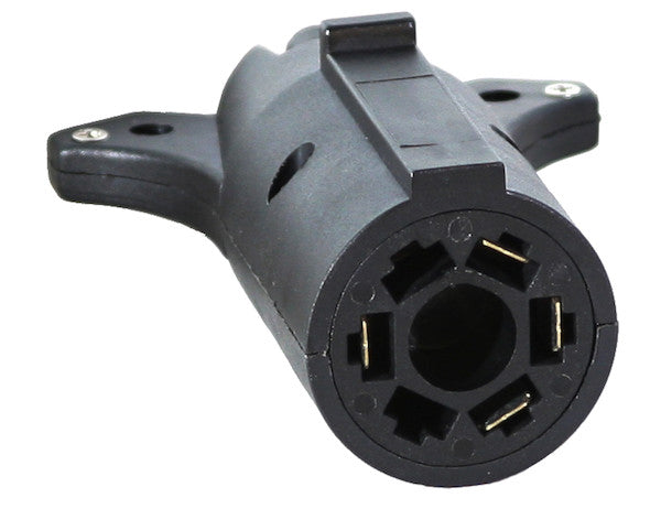 Load image into Gallery viewer, 7-Way Flat to 4-Flat Plastic Trailer Connector Adapter