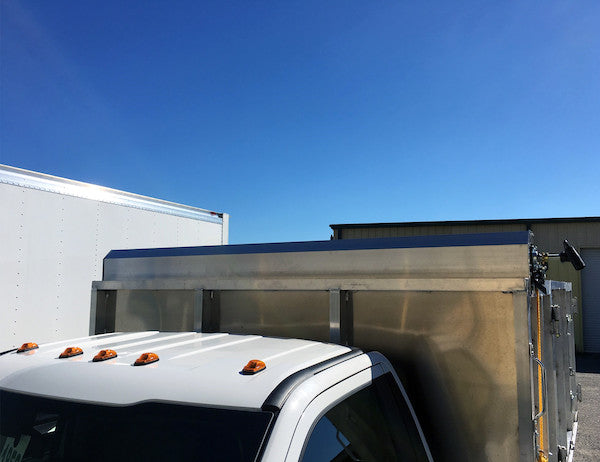 Load image into Gallery viewer, Aluminum Tarp System with Deflector Housing and Mesh Tarp 7-1/2 X 12 Foot