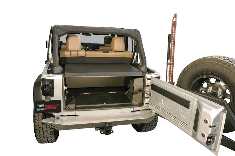 Load image into Gallery viewer, Tuffy Security Products Deluxe Enclosure — 2011-2018 Jeep Wrangler/Wrangler JK - TFF-326-01 - Absolute Autoguard