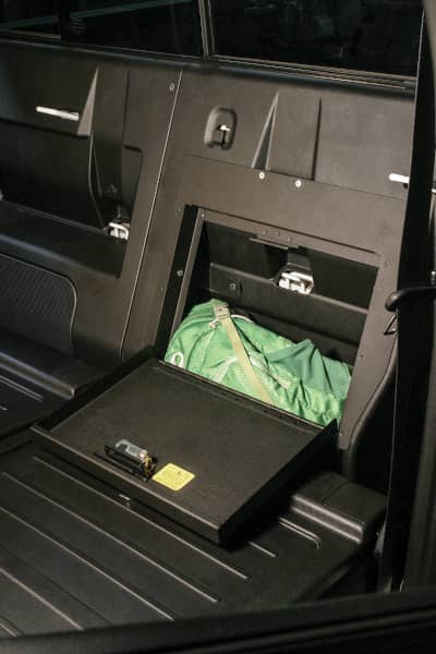 Load image into Gallery viewer, Tuffy Security Products Behind Seat Cubby Cover — 2005-2023 Toyota Tacoma - TFF-331-01 - Absolute Autoguard
