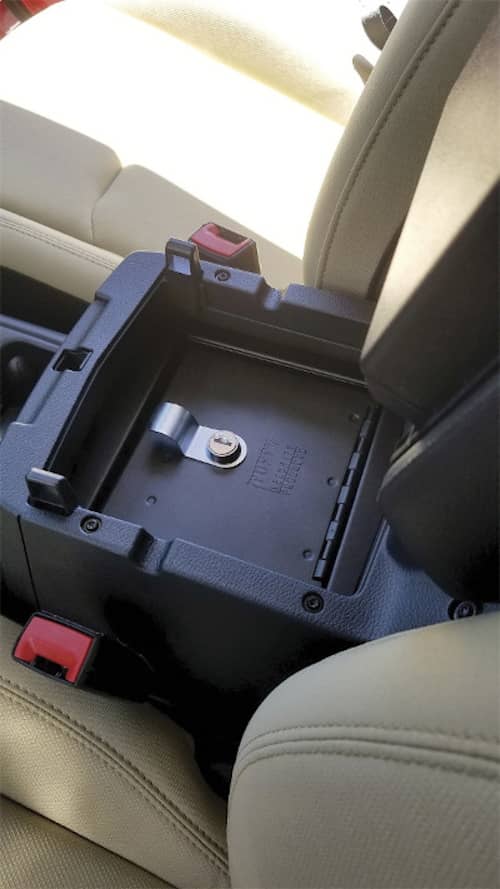 Load image into Gallery viewer, Tuffy Security Products Console Safe — 2018-2025 Jeep Wrangler - TFF-348-01 - Absolute Autoguard