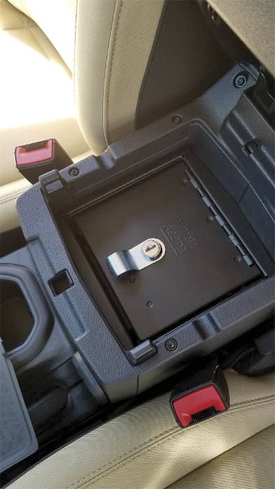 Load image into Gallery viewer, Tuffy Security Products Console Safe — 2018-2025 Jeep Wrangler - TFF-348-01 - Absolute Autoguard