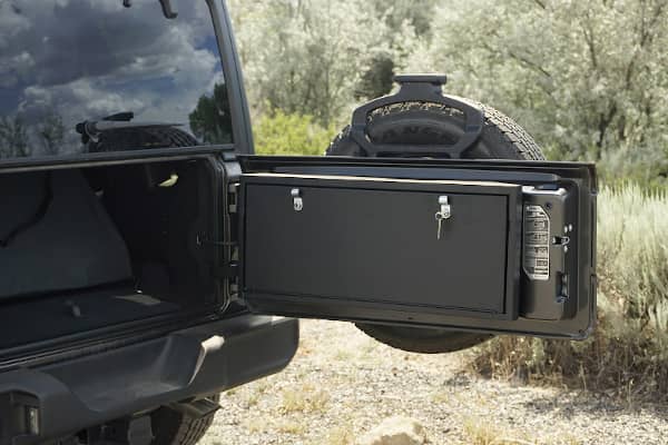 Load image into Gallery viewer, Tuffy Security Products Tailgate Lockbox — 2018-2025 Jeep Wrangler - TFF-349-01 - Absolute Autoguard