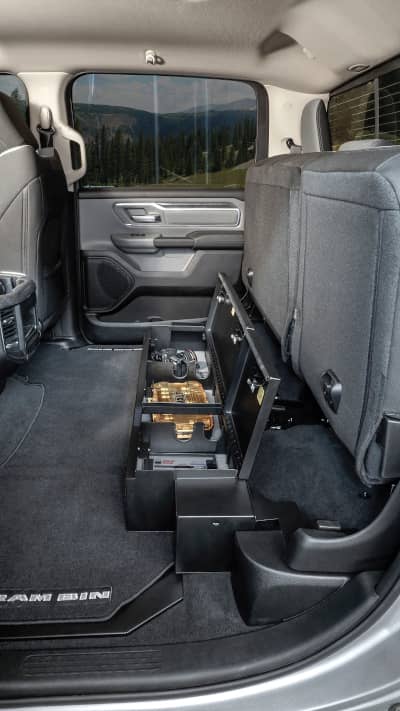 Load image into Gallery viewer, Tuffy Security Products Underseat Lockbox — 2019-2026 Ram 1500 - TFF-353-01 - Absolute Autoguard