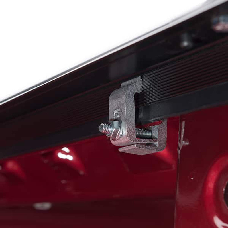 Load image into Gallery viewer, Ford F-150 Tonno Pro Black Lo Roll Soft Roll Up Tonneau Cover for 2015 to 2024