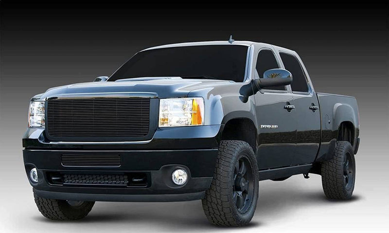 Load image into Gallery viewer, T-Rex Billet Grille Insert — 2011-2014 GMC Sierra 2500 HD/Sierra 3500 HD - TRE-21209B - Absolute Autoguard