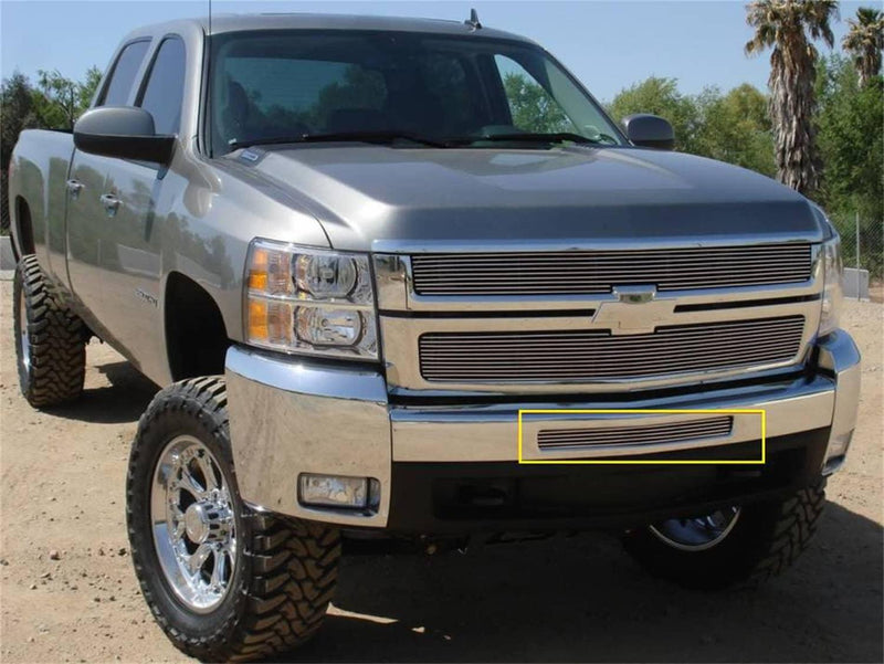 Load image into Gallery viewer, T-Rex Billet Bumper Insert — 2007-2013 Chevrolet Silverado 1500/Silverado 2500 HD/Silverado 3500 HD - TRE-25112 - Absolute Autoguard