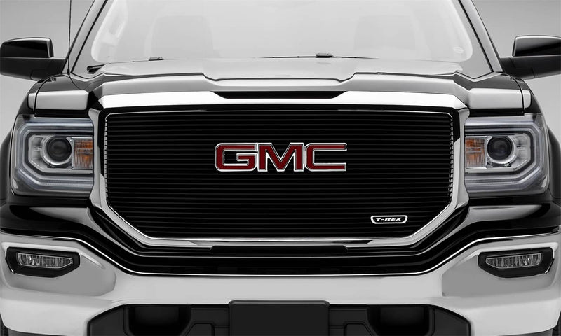 Load image into Gallery viewer, T-Rex Black Billet Grille Insert — 2016-2022 GMC Sierra 1500 - TRE-6202131 - Absolute Autoguard