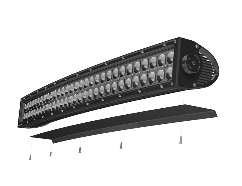 Load image into Gallery viewer, T-Rex 40" Curved Wind Diffuser — 2005-2020 Multi-Vehicle - TRE-Z330040C - Absolute Autoguard