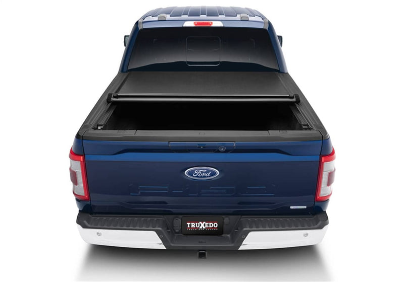 Load image into Gallery viewer, Ford F-150 Truxedo Black Lo Pro Soft Roll Up Tonneau Cover for 2015 to 2025