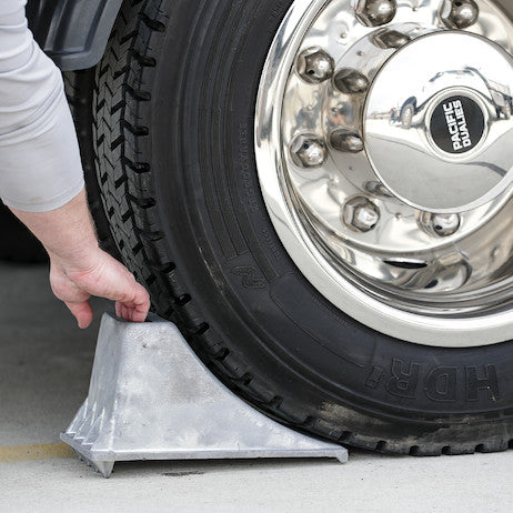 Load image into Gallery viewer, Aluminum Wheel Chock 6.25x12.25x7 Inch