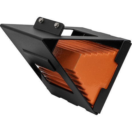 Load image into Gallery viewer, Matte Black Powder-Coated Steel Wheel Chock Fender Mount