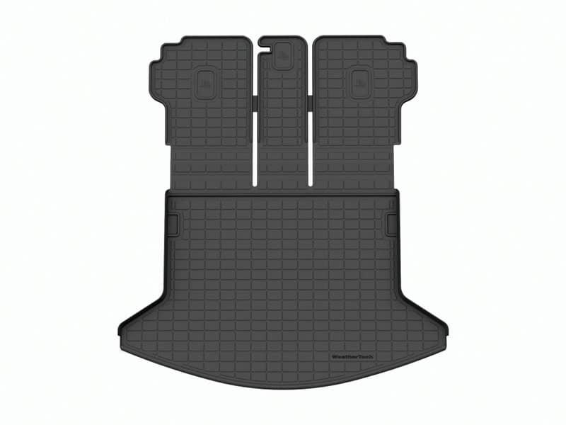 Load image into Gallery viewer, WeatherTech Seatback Cargo Liner HP, Black, Cargo Tray in Upper Position - 2017-2021 Mazda CX-5
