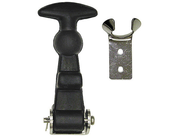Load image into Gallery viewer, Rubber Hood Catch with Stainless Steel Hardware