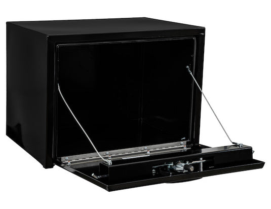 Black Steel Underbody Truck Tool Box With 3-Point Latch Series - 1734300 - Buyers Products