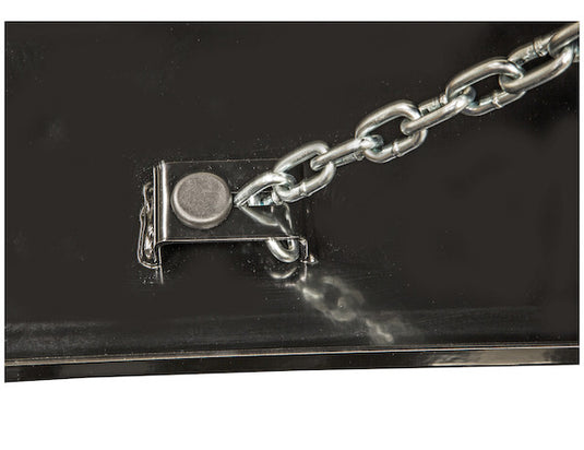 18x18x60 Inch Pro Series Black Steel Underbody Truck Box - 1752815 - Buyers Products