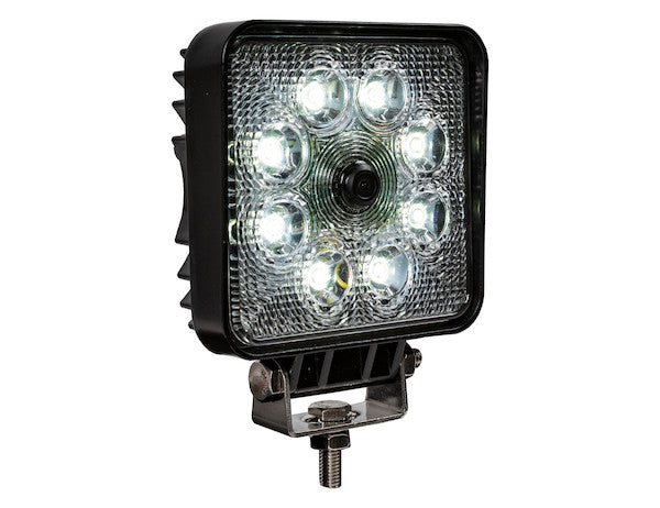 Square LED Flood Light with Built-In Backup Camera - 8883111 - Buyers Products