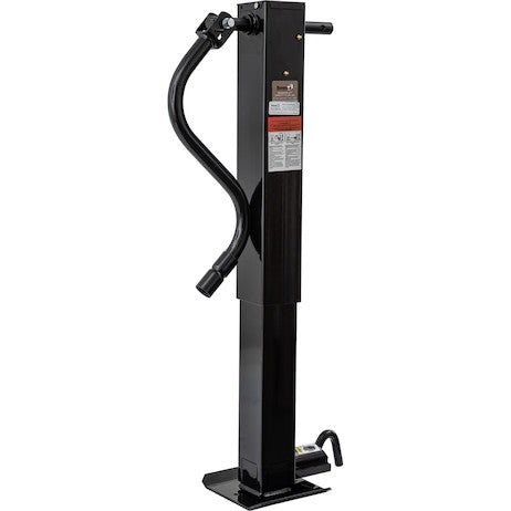 Load image into Gallery viewer, 12 Inch Heavy-Duty Side Pin 4 Inch Square Jack - No Handle
