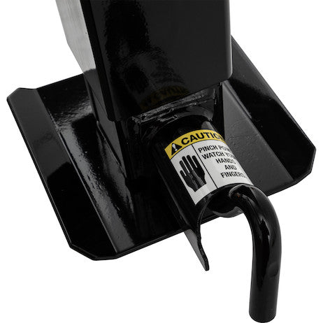 12 Inch Heavy-Duty Side Pin 4 Inch Square Jack - No Handle