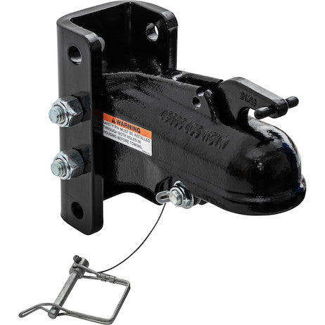 Load image into Gallery viewer, COUPLER, 2-5/16in ASSY W/3 POS CHANNEL - Black Powder-Coated
