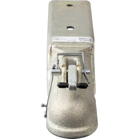 Heavy Duty Straight Tongue Cast Coupler with 2-5/16 Inch Cast and 3 Inch Channel