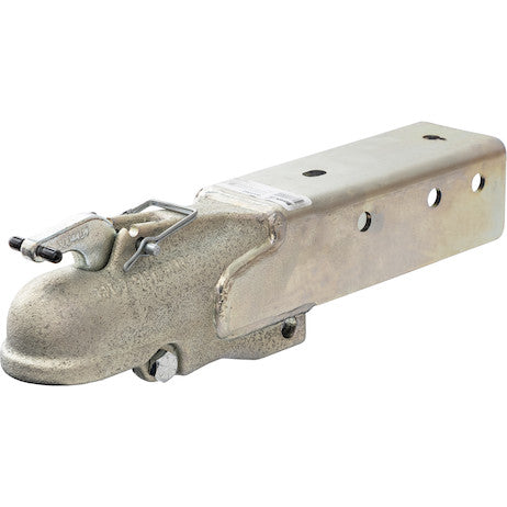 Heavy Duty Straight Tongue Cast Coupler with 2-5/16 Inch Cast and 3 Inch Channel