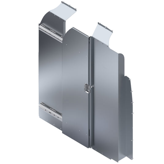 Solid Sliding Door Safety Partition for 2007-2024 Mercedes-Benz Sprinter High & Super High Roof