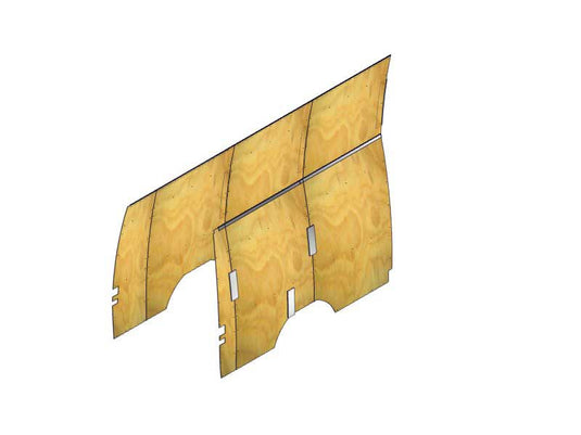 Wall Liner Kit for 2007-2024 Mercedes-Benz Sprinter 170" Wheelbase High Roof