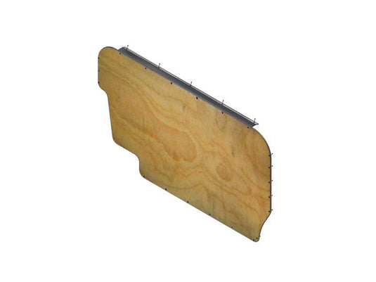 Plywood Passenger Side Sliding Door Liner Kit for 2007-2024 Mercedes-Benz Sprinter 2500 Standard Roof
