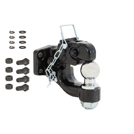 8 TON Combination Hitch With Mounting Kit 1-7/8 Inch Ball BH8 Series