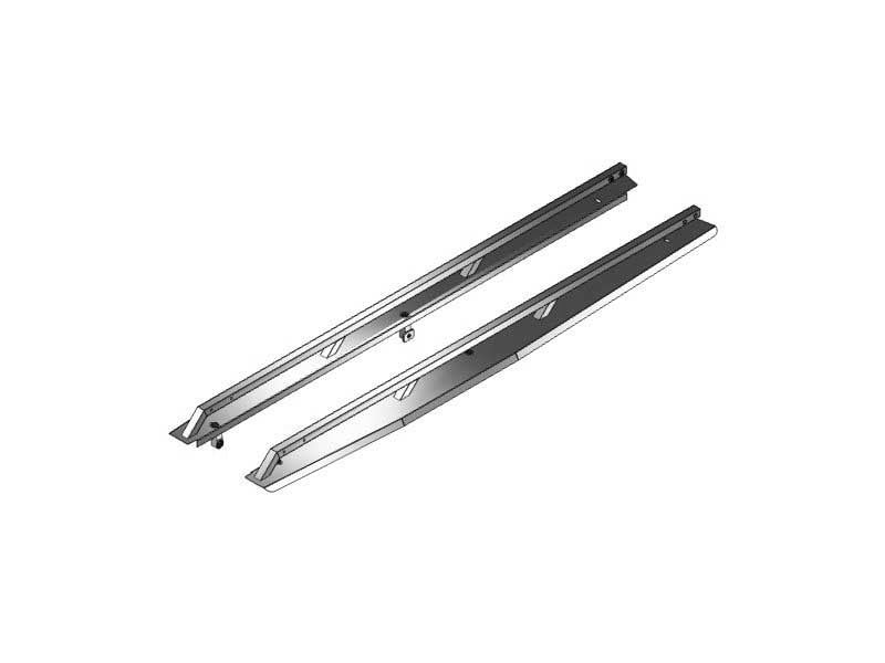 Load image into Gallery viewer, Smooth Rail Caps for 2008-2013 GMC Sierra 3500 Long Box Dually
