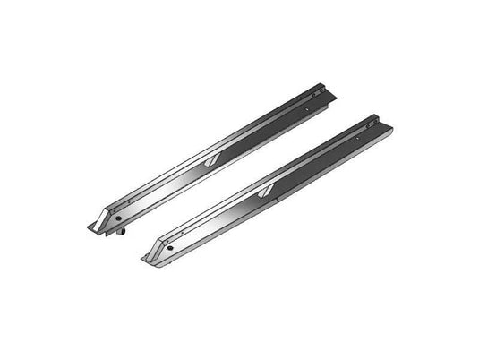 Smooth Rail Caps for 2007-2013 Chevrolet Silverado 1500 Extra Short Box