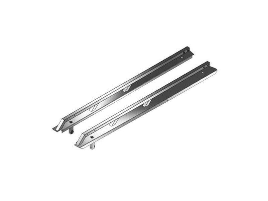 Smooth Rail Caps for 2007-2013 Toyota Tundra Short Box