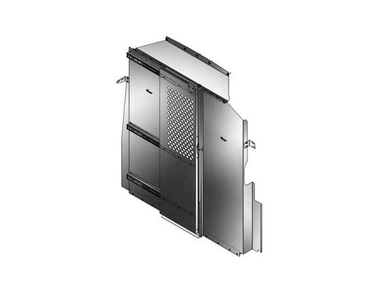 Perforated Sliding Door Safety Partition for 2012+ Nissan NV2500/3500 High Roof